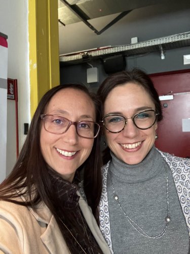 Chiara Della Valentina (Responsabile Ospitalità) e Francesca Mometti (Direttore organizzativo)
